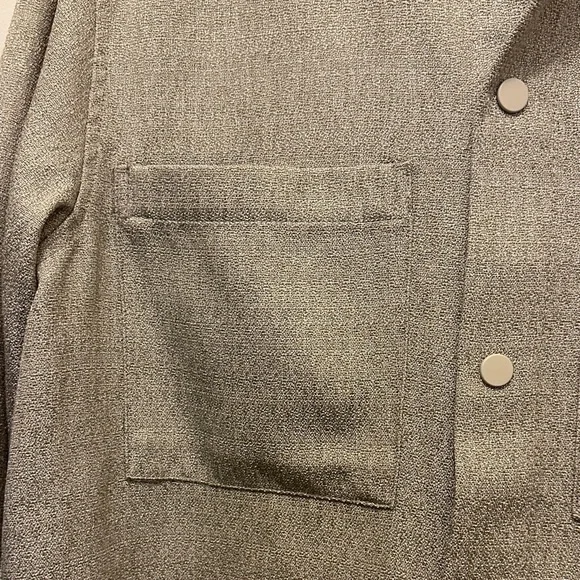 Zara Men's Heather Gray Lightweight Jacket - Picture 5 of 9